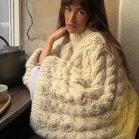Hunter - Scandinavian style oversized knit
