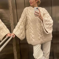 Hunter - Scandinavian style oversized knit