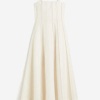 Aria White Bandeau Maxi Dress