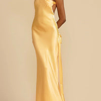 Aurelia Asymmetrical one-shoulder Maxi Gown