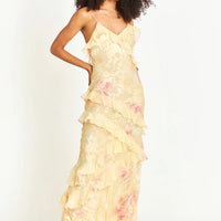 Anaelle - Dreamy maxi dress with ruffle details