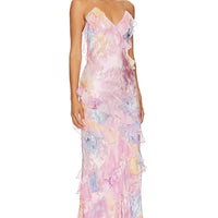 Anaelle - Dreamy maxi dress with ruffle details