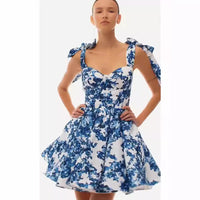 Celeste 3D Floral Off-Shoulder Fairy Dress