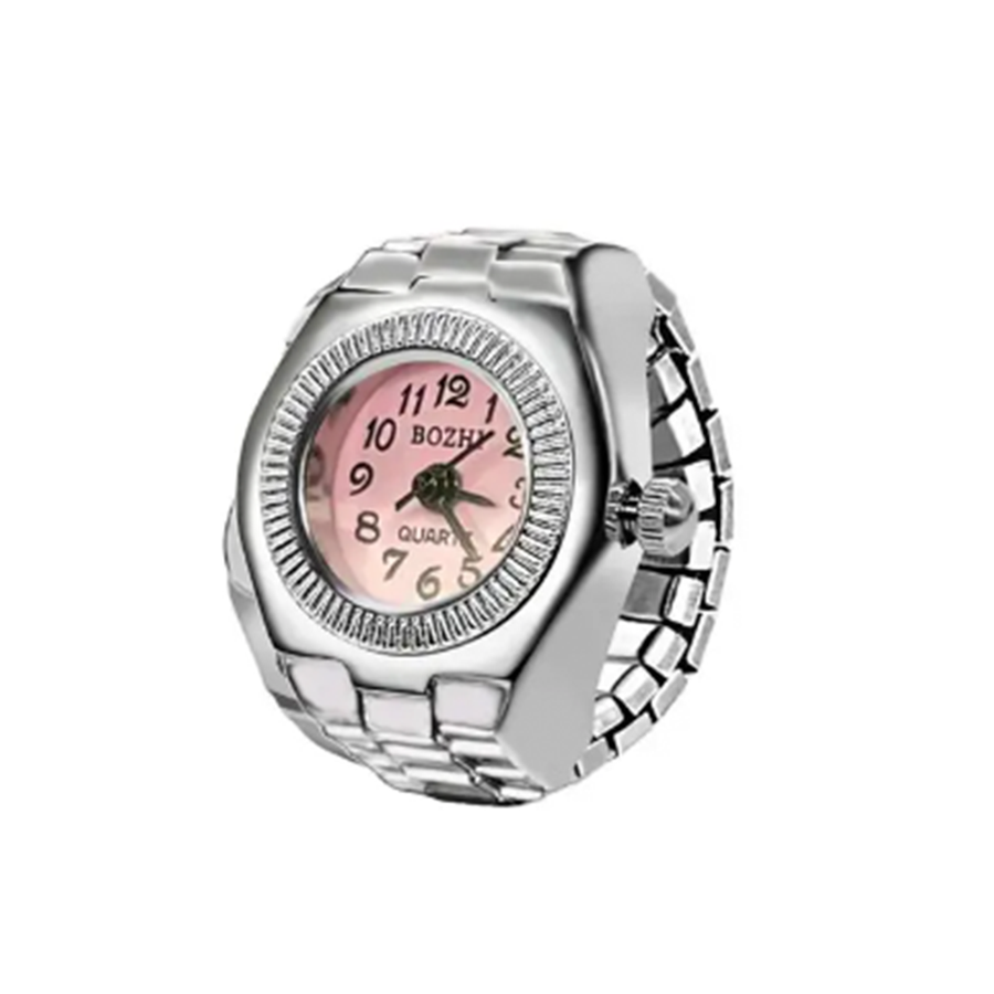 Bozhi - Circular Face Watch Ring