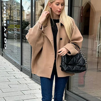 Tarina - Oversized lapel jacket