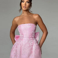 Alisayah - Flattering strapless dress