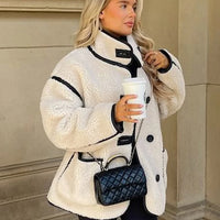 Brianna - Cosy fleece coat