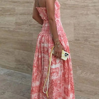 Diana - Printed maxi dress