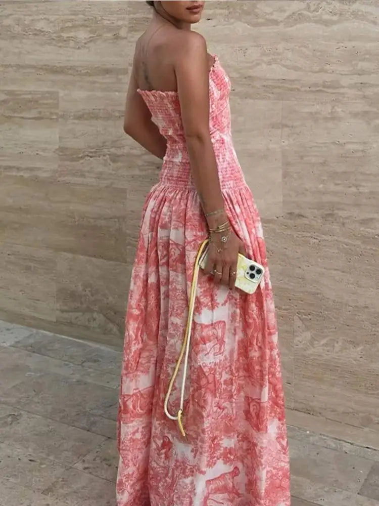 Diana - Printed maxi dress