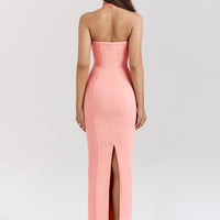 Shayla - Elegant halter neck dress