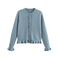 Ismaya - Cute fine knitted cardigan