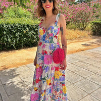 Sema - Elegant floral sundress