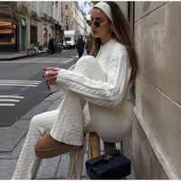 Paula - Cosy knitted lounge set