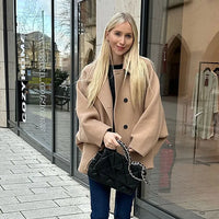 Tarina - Oversized lapel jacket