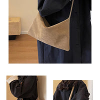 Salie - Vegan suede bag