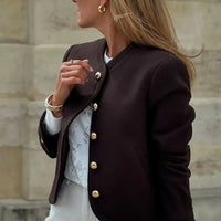 Naima - Elegant jacket with gold buttons