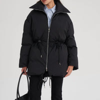 Skyler - Cosy puffer coat with waist cord