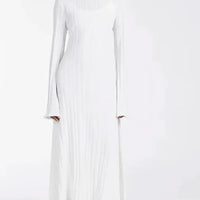 Cynthia - Flattering ribbed dress