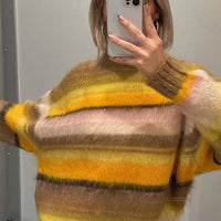 Dorit - Striped knit jumper