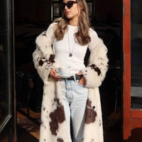 Emma - Long faux fur coat