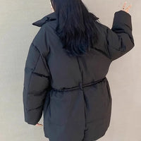 Skyler - Cosy puffer coat with waist cord