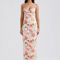 Sharone - Romantic floral maxi dress