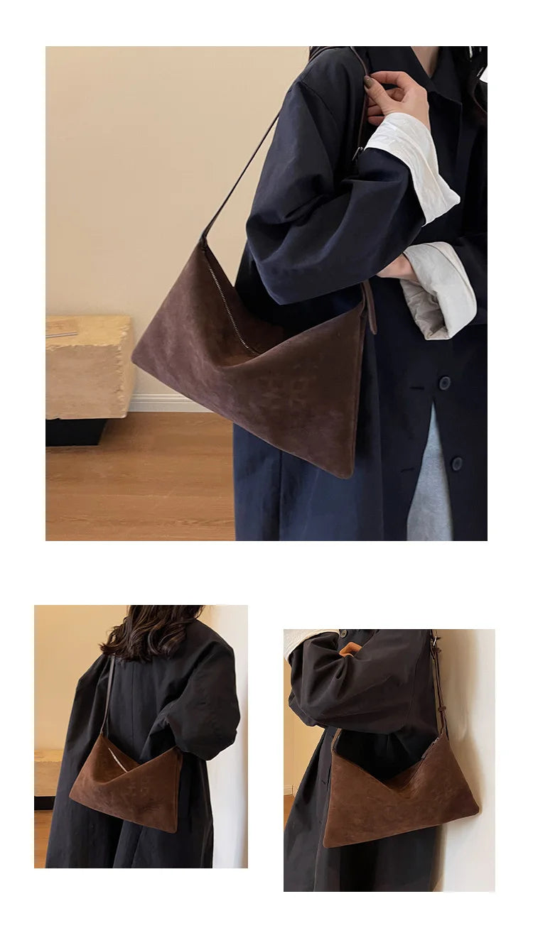 Salie - Vegan suede bag