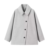 Tarina - Oversized lapel jacket