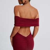 Kate - Off shoulder flattering dress