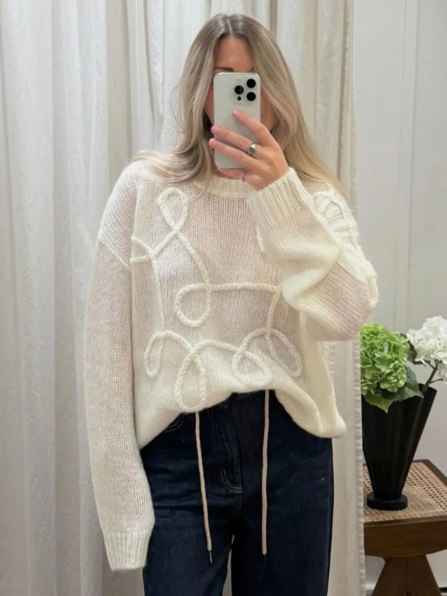 Inga - Elegant knitted pullover