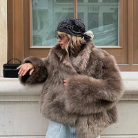 Anita - Faux fur coat