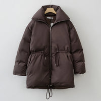 Skyler - Cosy puffer coat with waist cord