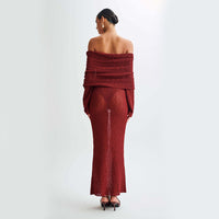 SELENA ASYMMETRIC ALLURE MAXI DRESS