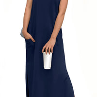 Britt - Comfortable wrinkle free maxi dress