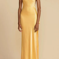 Aurelia Asymmetrical one-shoulder Maxi Gown