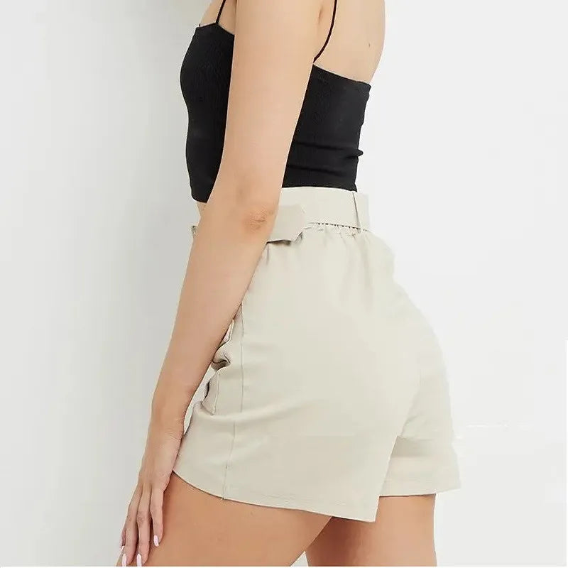 Mirna - High waist cargo pant skirt